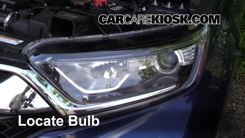 2017 Honda CR-V EX 1.5L 4 Cyl. Turbo Lights Headlight (replace bulb)